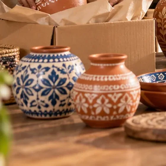 Jaipur Blue Pottery Gift Set