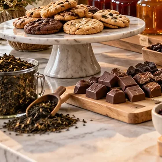 Cookies, Chocolate & Tea Hamper