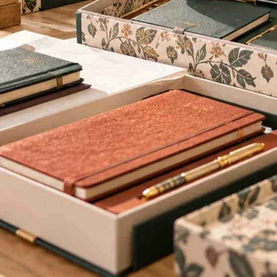 Personalised Leather-bound Journal