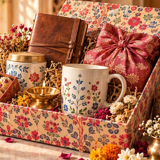 Personalised Mug & Keepsake Hamper